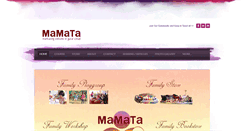 Desktop Screenshot of mamatafamily.com