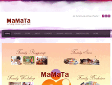 Tablet Screenshot of mamatafamily.com
